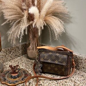 Louis Vuitton Brown Monogram Crossbody Bag